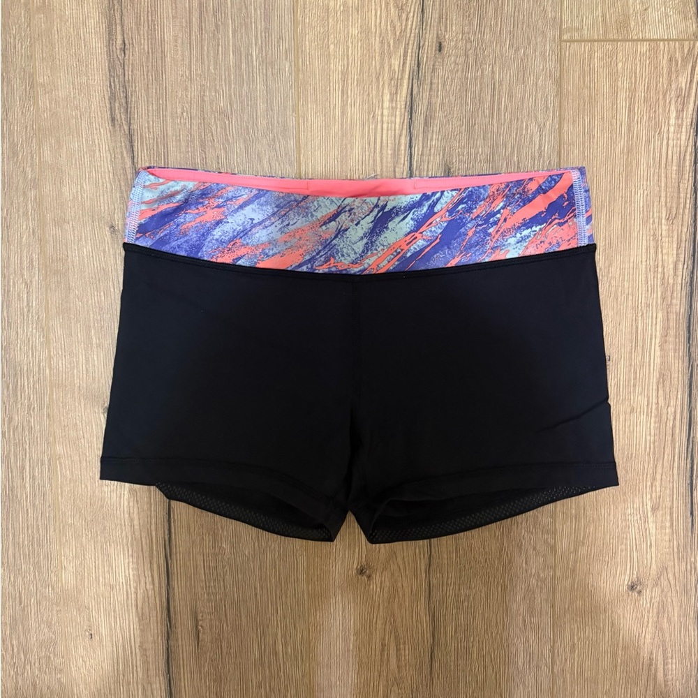 Ivviva Black and Pink Athletic Shorts